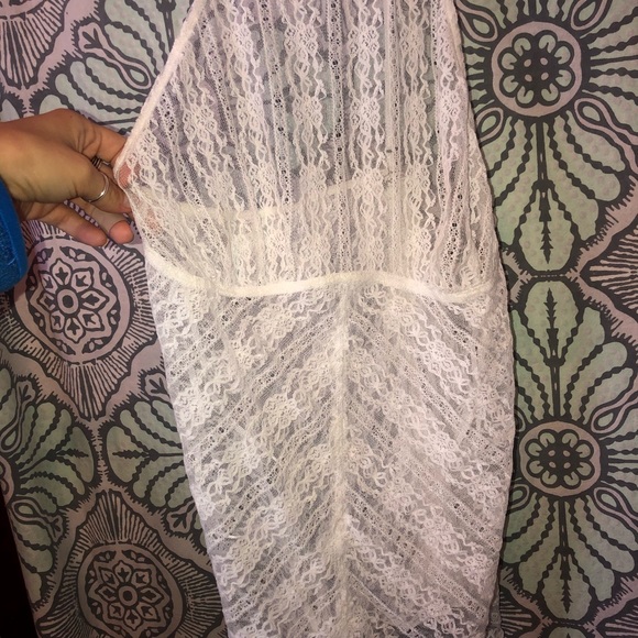 Free people open back lace tank - Picture 4 of 5